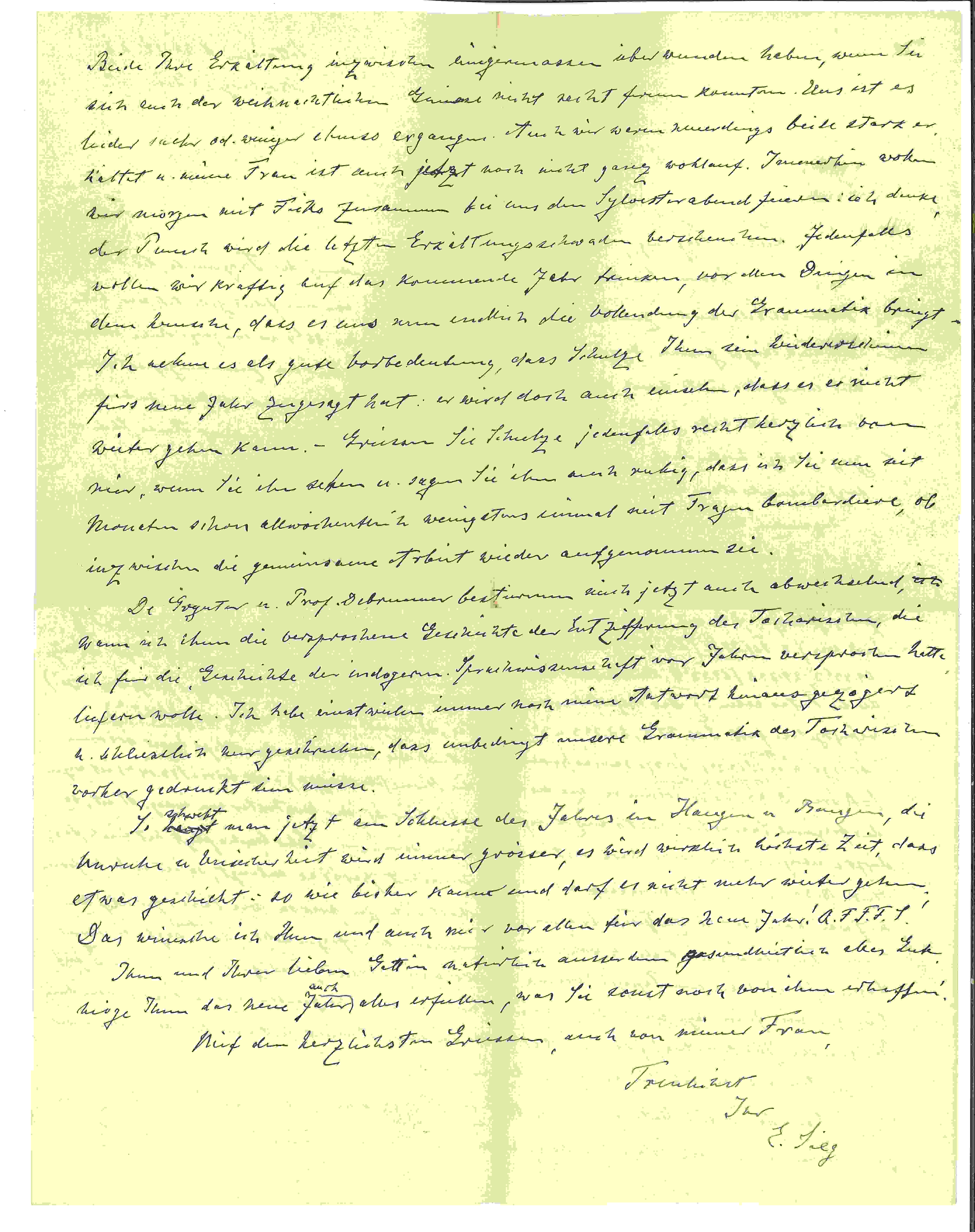 Siegling Letter 18 – Image d