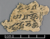 Tocharian manuscript